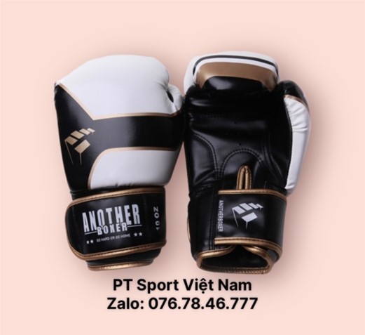 Găng tay Boxing - Hiệu Another - Mẫu mới - Màu Trắng